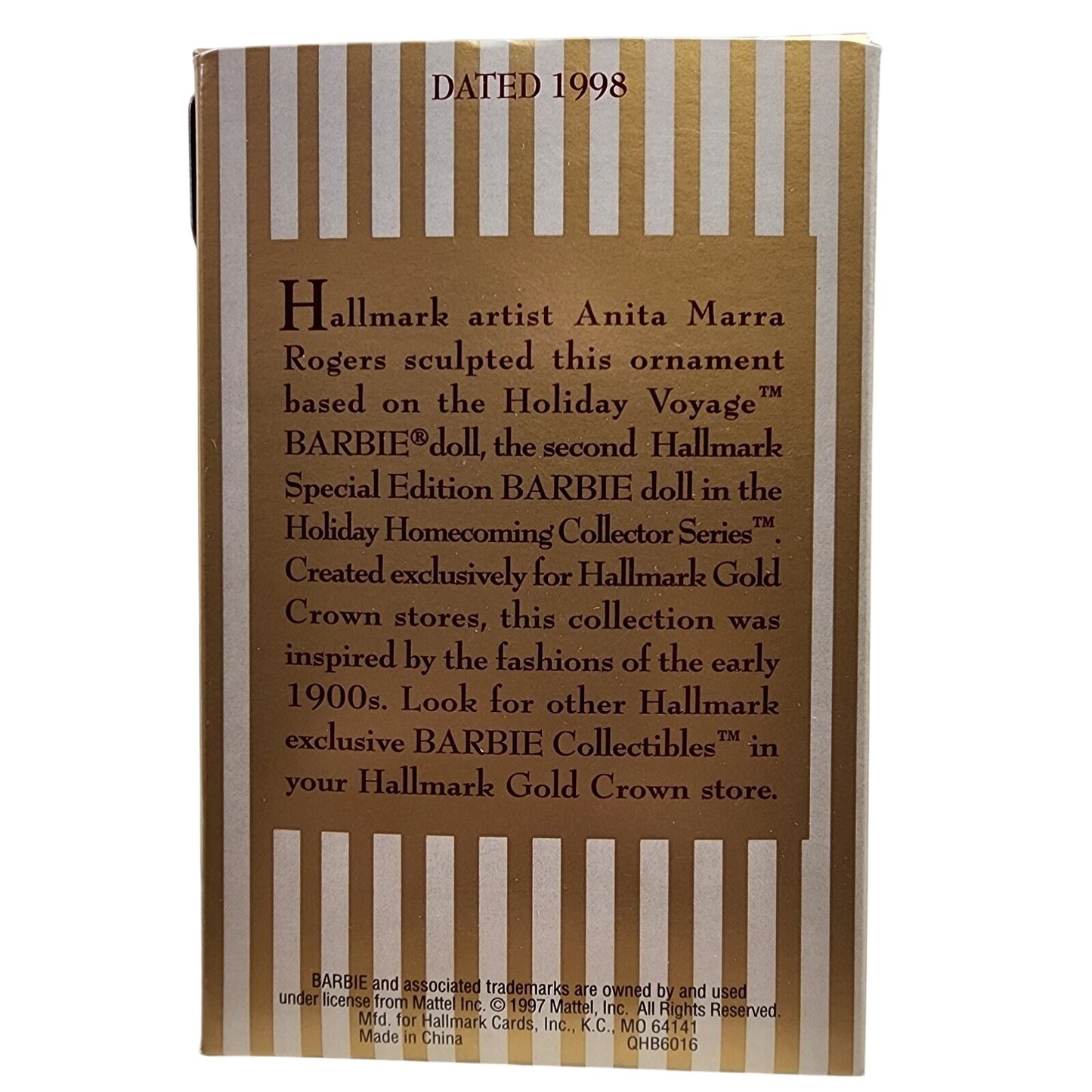 1998 Holiday Homecoming Collection - Barbie Voyage (Barbie)