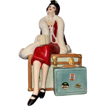 1998 Holiday Voyage Hallmark Ornament (Figure) - L.E. Hallmark Ornament (Barbie) QHB6017