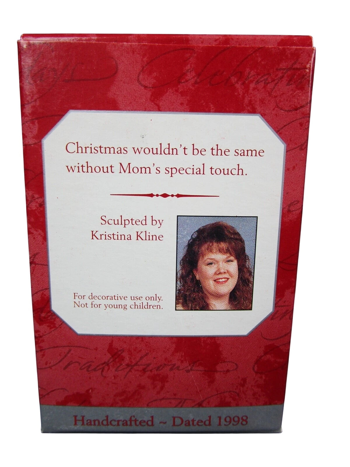 1998 Mom Hallmark Ornament (Teddy Bear) QX6656