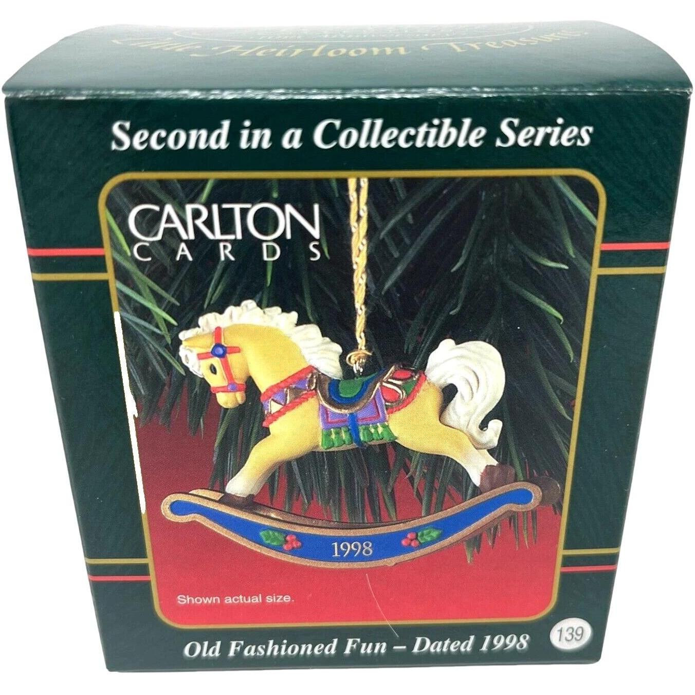 1998 Old Fashioned Fun (Rocking Horse)