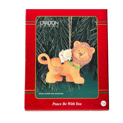 1998 Peach Be With You Carlton Cards Ornaments (Animal) CXOR-108A