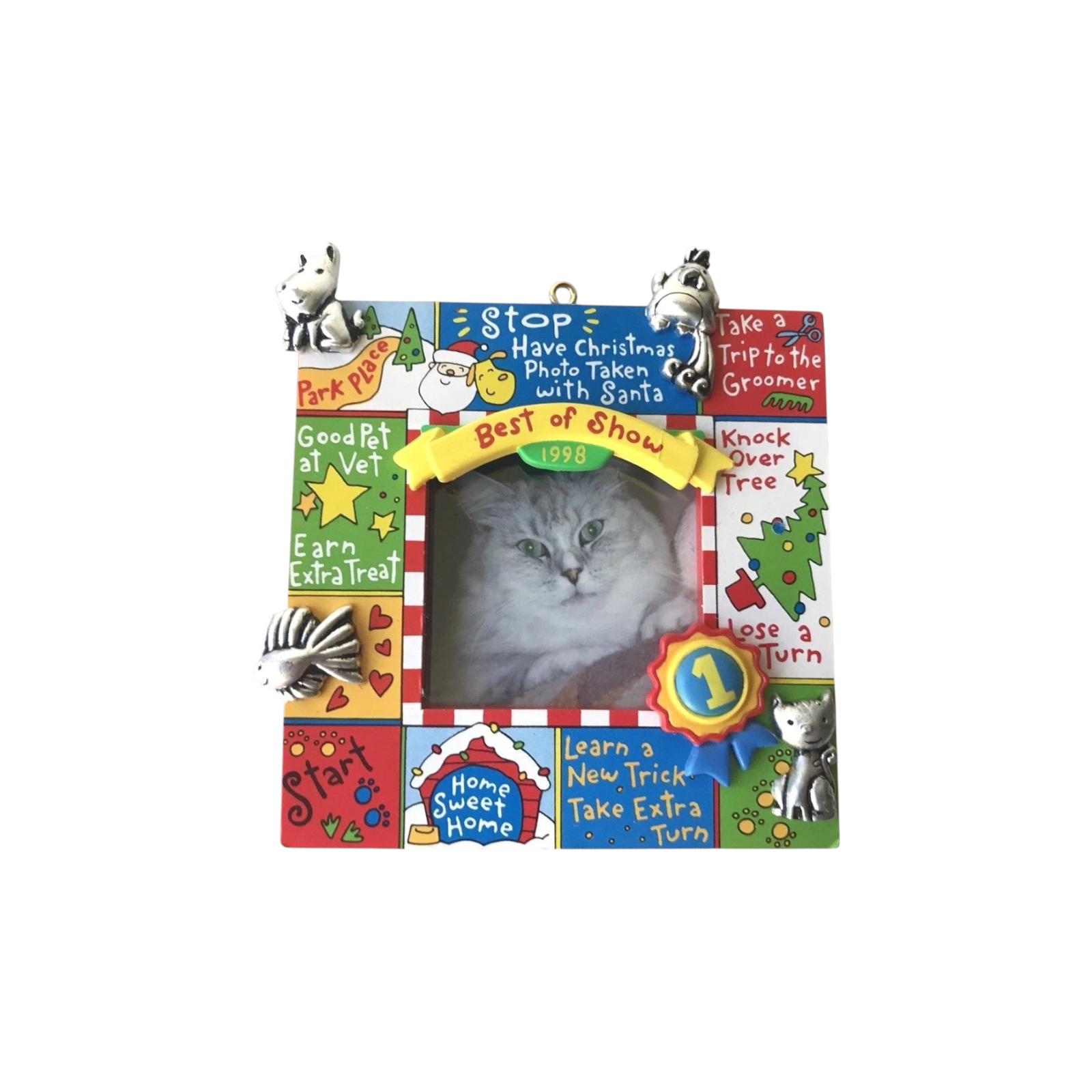 1998 Precious Pets Carlton Cards Ornaments (Photo Holder) CXOR-132Y