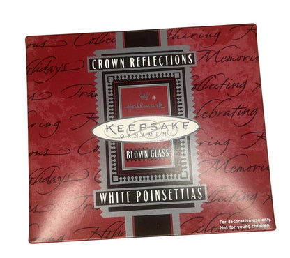 1998 Red Poinsettias Hallmark Ornament (Holiday Traditions) QBG6906