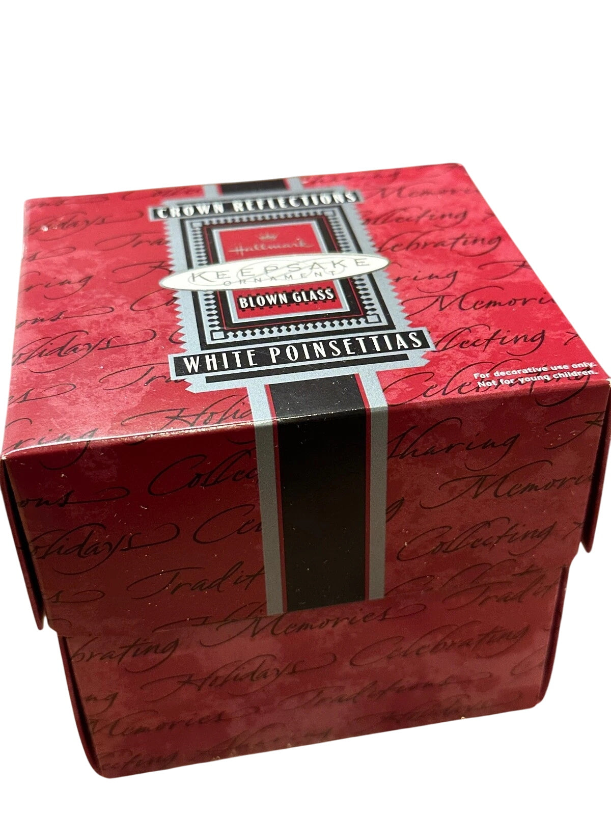 1998 Red Poinsettias Hallmark Ornament (Holiday Traditions) QBG6906