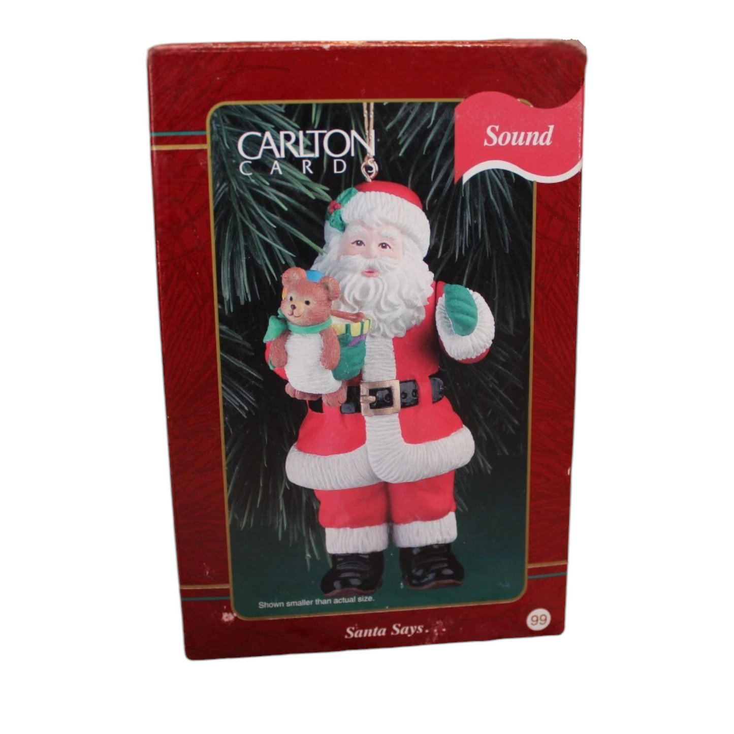 1998 Santa Says… Carlton Cards Ornaments (Santa Claus) CXOR-074Y