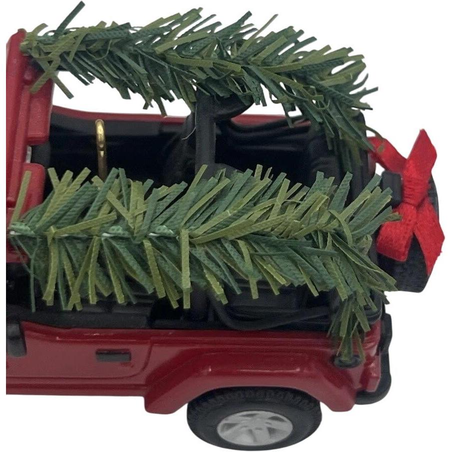 1998 Snow Stopping Us Now! - Jeep Carlton Cards Ornaments (Vehicle) CXOR-092Y