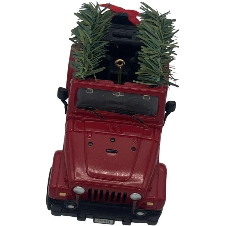 1998 Snow Stopping Us Now! - Jeep Carlton Cards Ornaments (Vehicle) CXOR-092Y