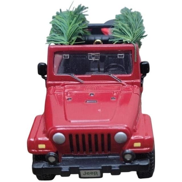 1998 Snow Stopping Us Now! - Jeep Carlton Cards Ornaments (Vehicle) CXOR-092Y