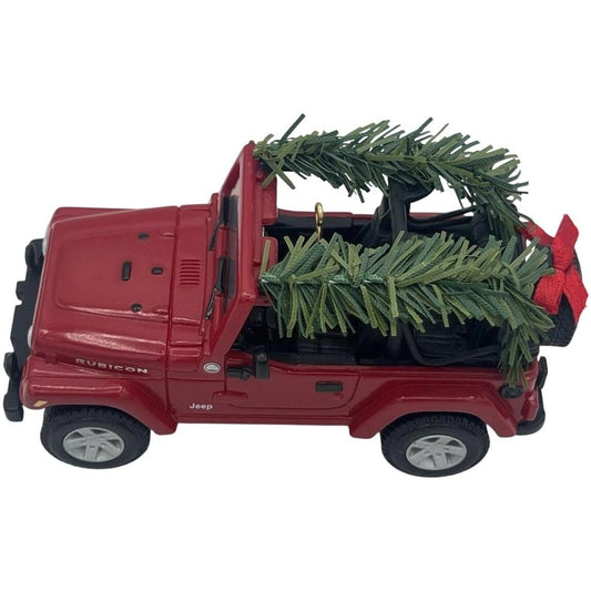 1998 Snow Stopping Us Now! - Jeep Carlton Cards Ornaments (Vehicle) CXOR-092Y