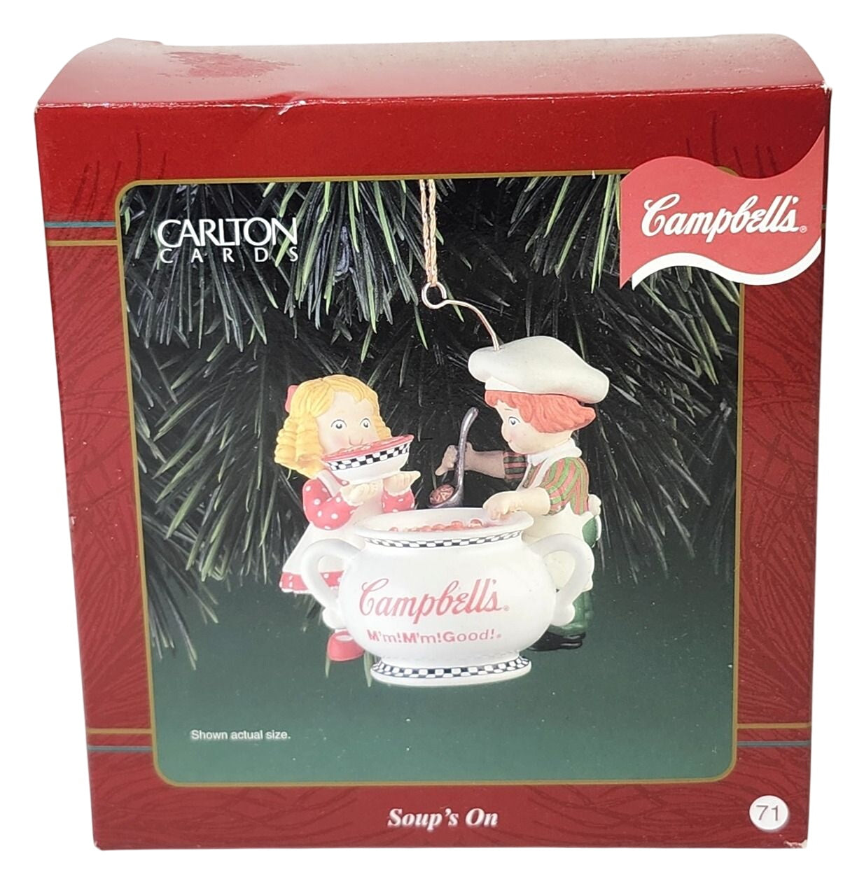 1998 Soup's On - Campbell's Carlton Cards Ornaments (Kitchen) CXOR-089Y