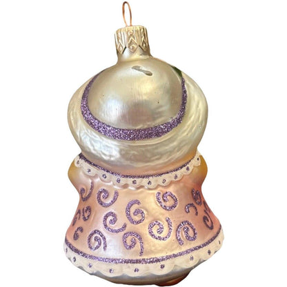 1998 Spring Chick Hallmark Ornament (Blown Glass) QEO8469