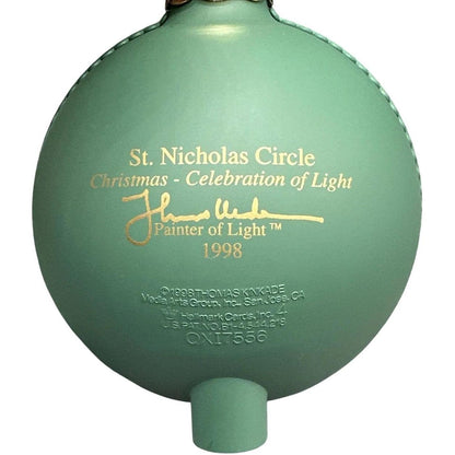 1998 St. Nicholas Circle Hallmark Ornament (Thomas Kinkade) QXI7556