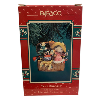 1998 Tailor Made Holiday Carlton Cards Ornaments (Mouse) CXOR-124Y