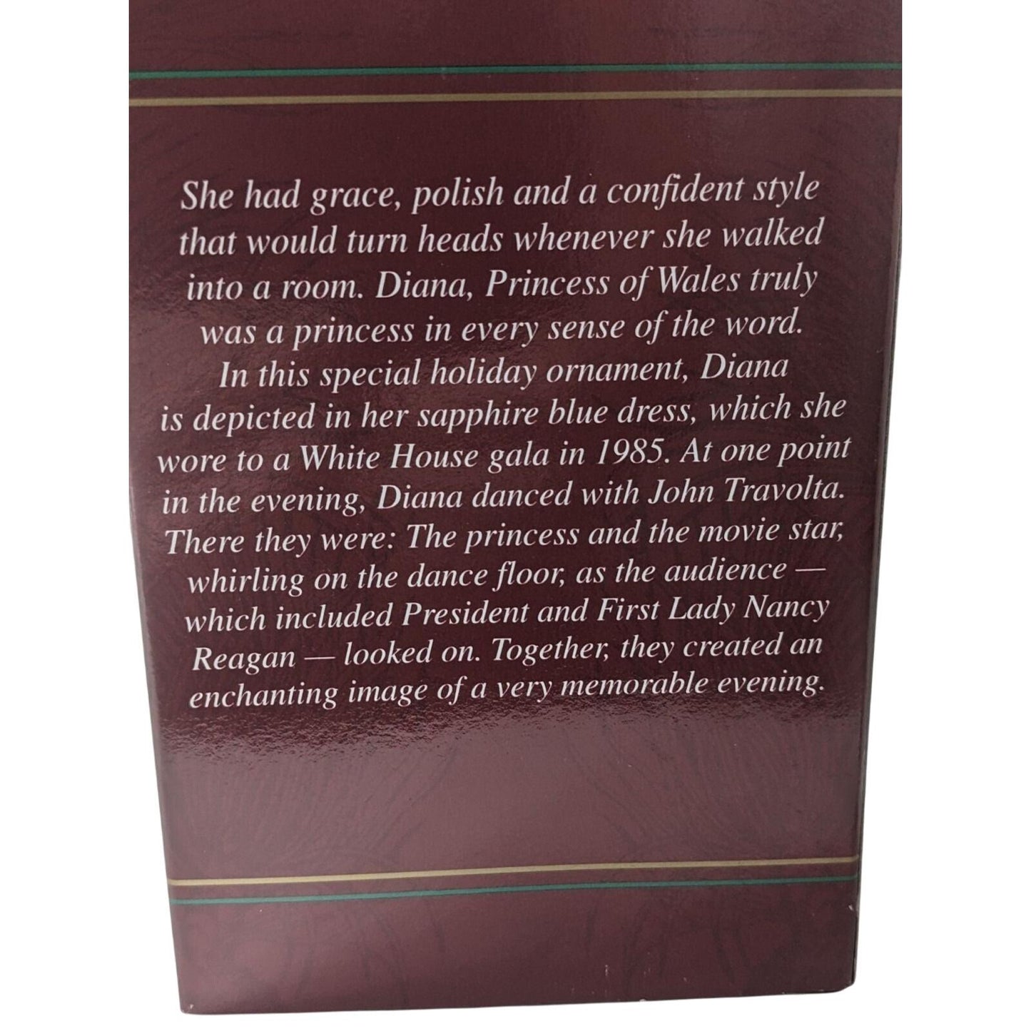 1998 Timeless Beauty = Diana Princess of Wales (Patriotic)