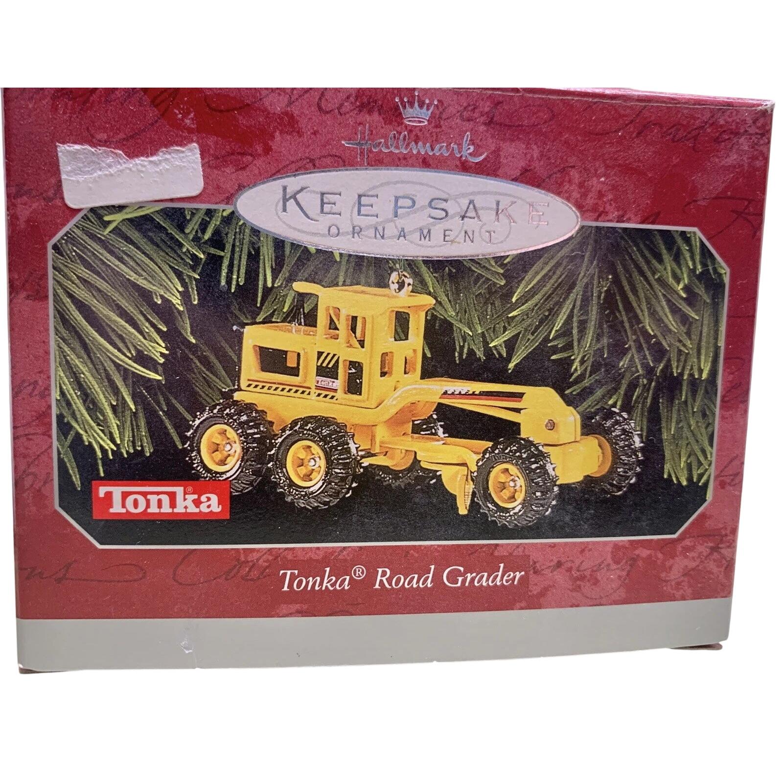 1998 Tonka Road Grader Hallmark Ornament (Tonka) QX6483
