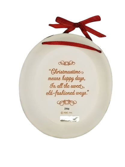 1998 Vintage Rooftop Visitor Carlton Cards Ornaments (Santa Claus) CXOR-133Y