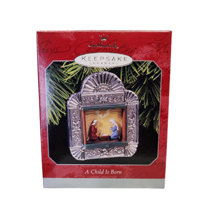 1998 A Child Is Born Hallmark Ornament (Jesus) QX6176