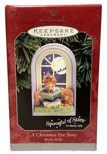 1998 A Christmas Eve Story Hallmark Ornament (Spoonful of Stars) QX6873