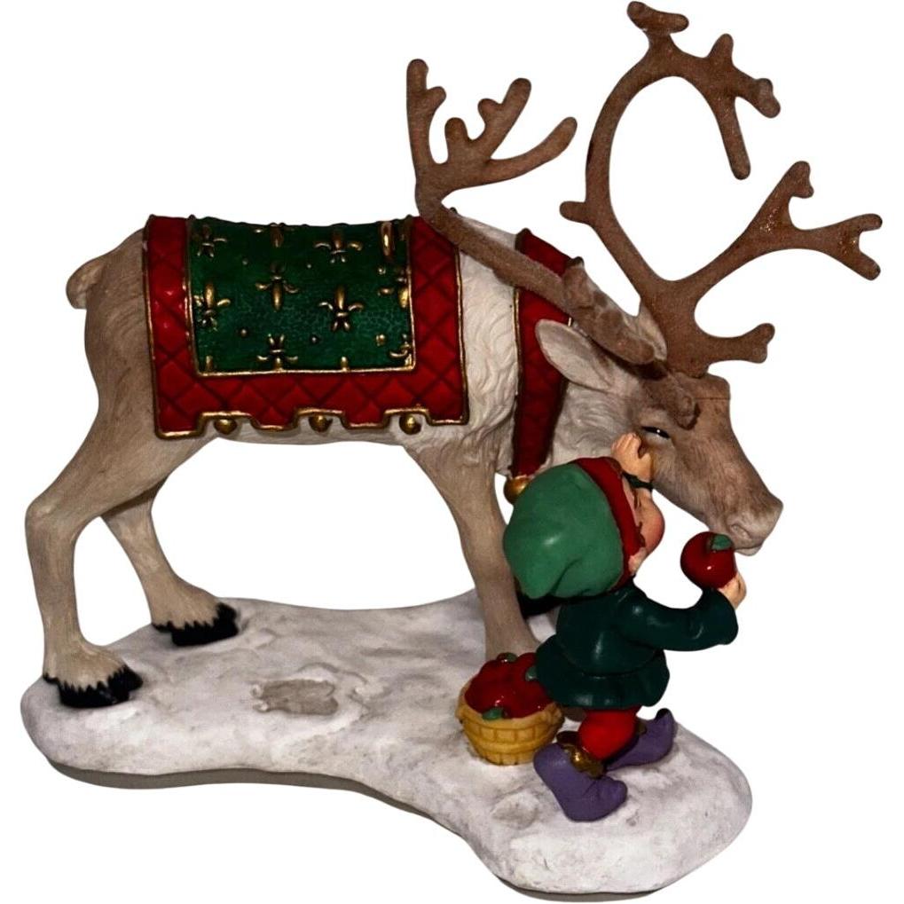1998 A Late-Night Snack Hallmark Ornament (Reindeer) QXC4536