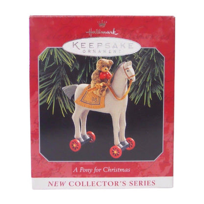 1998 A Pony for Christmas Hallmark Ornament (A Pony for Christmas) QX6316