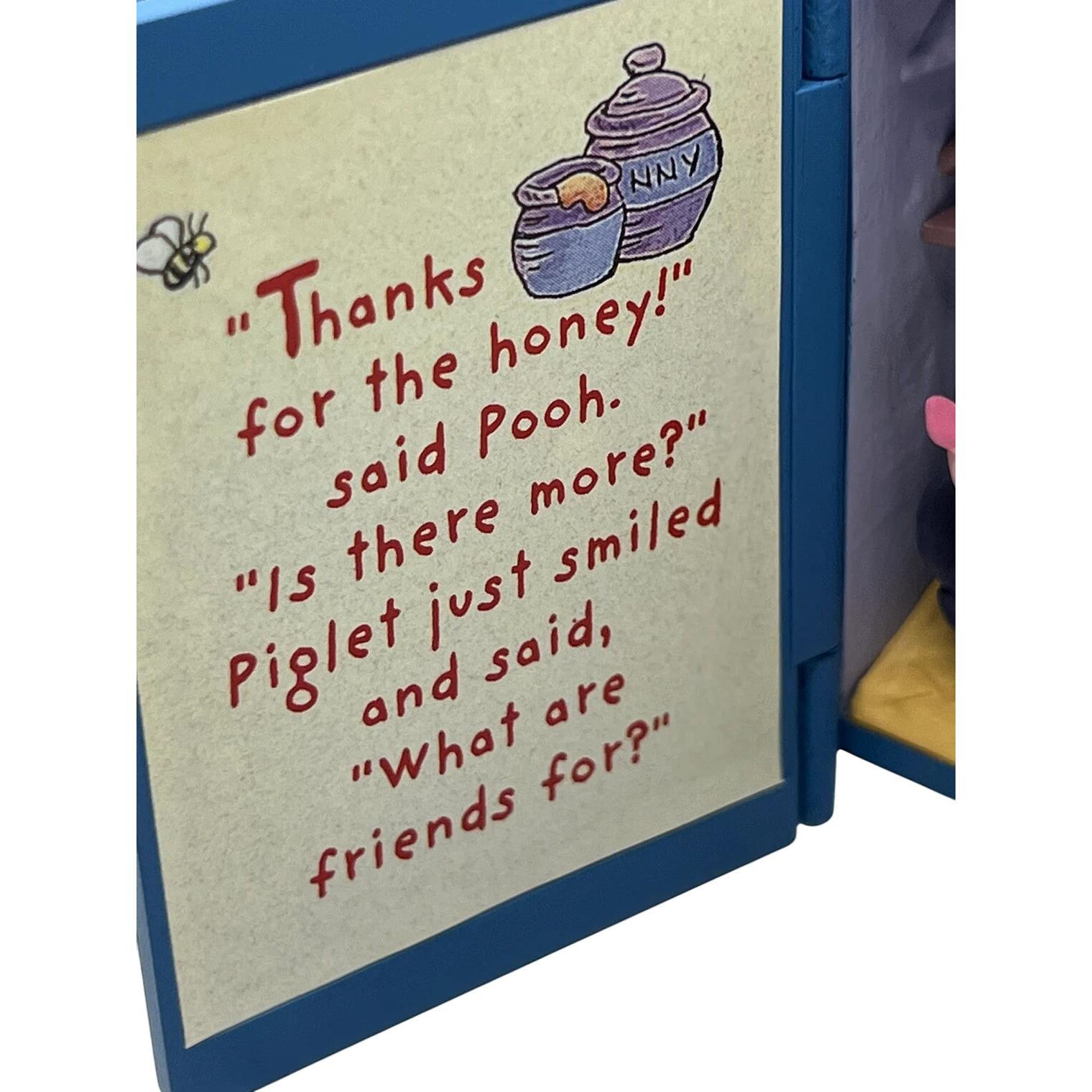 1998 A Visit From Piglet Hallmark Ornament (Winnie The Pooh) QXD4086