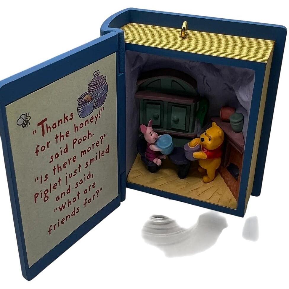 1998 A Visit From Piglet Hallmark Ornament (Winnie The Pooh) QXD4086