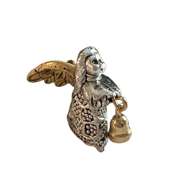 1998 Angel Chime Hallmark Ornament (Precious Editions) QXM4283