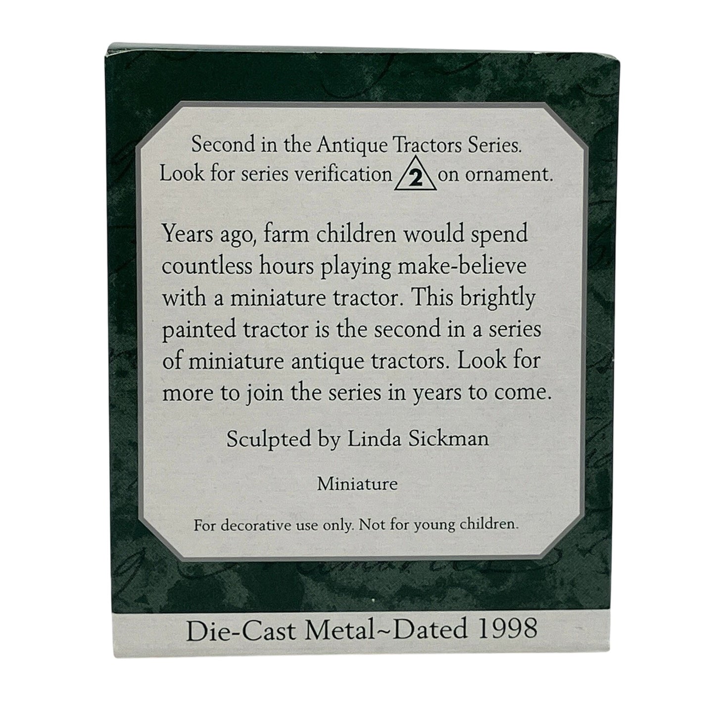 1998 Antique Tractors Hallmark Ornament (Series #2) QXM4166
