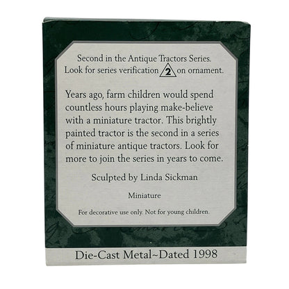 1998 Antique Tractors Hallmark Ornament (Series #2) QXM4166
