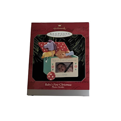 1998 Baby's First ChristmasPhoto Holder (Baby's First Christmas)