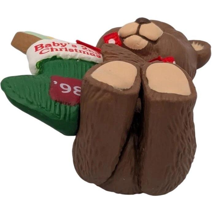 1998 Baby's Second Christmas Hallmark Ornament (Baby's Second Christmas) QX6606