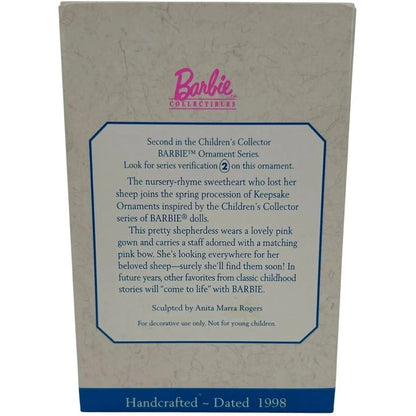 1998 Barbie as Little Bo Peep Doll Hallmark Ornament (Barbie As) QEO8373