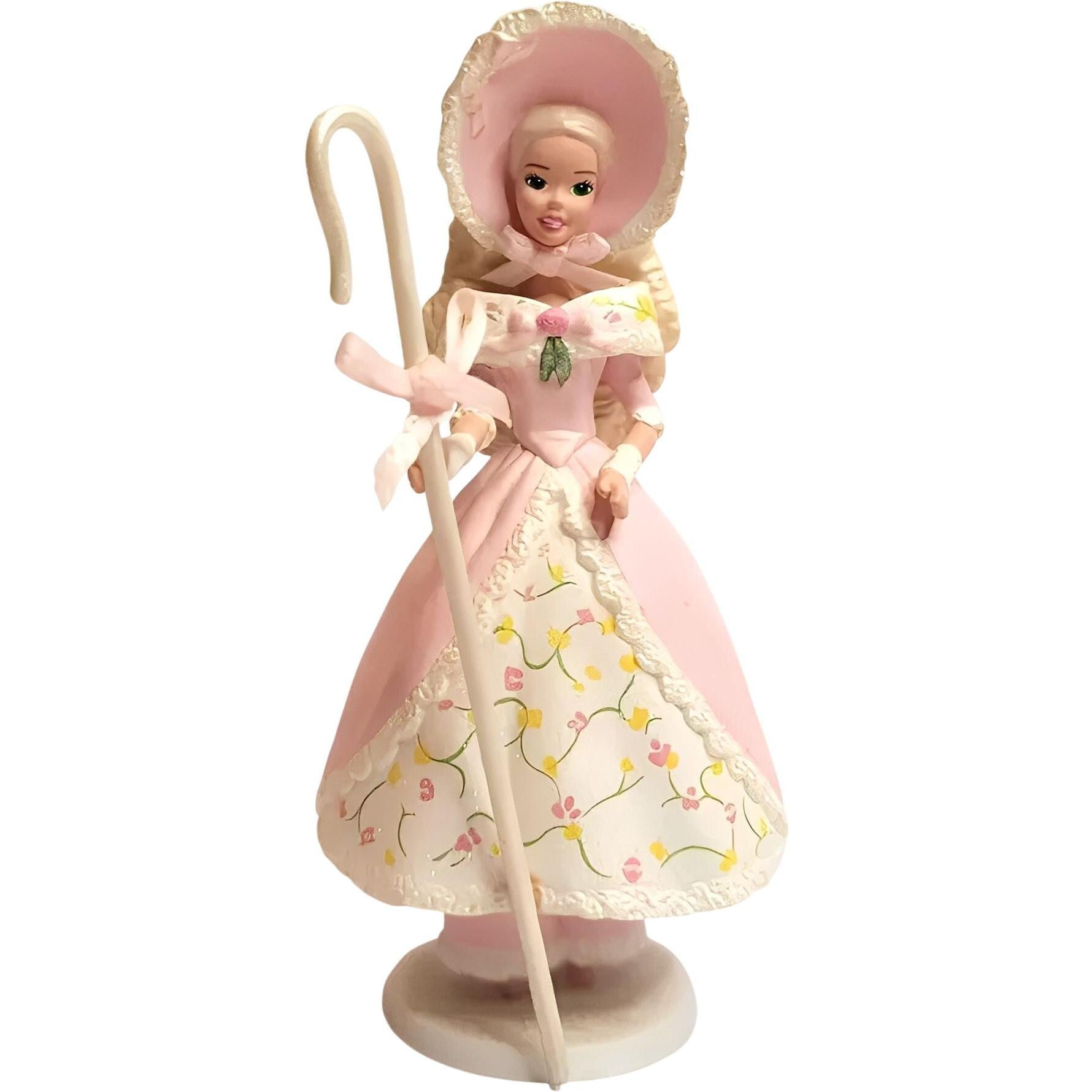 1998 Barbie as Little Bo Peep Doll Hallmark Ornament (Barbie As) QEO8373