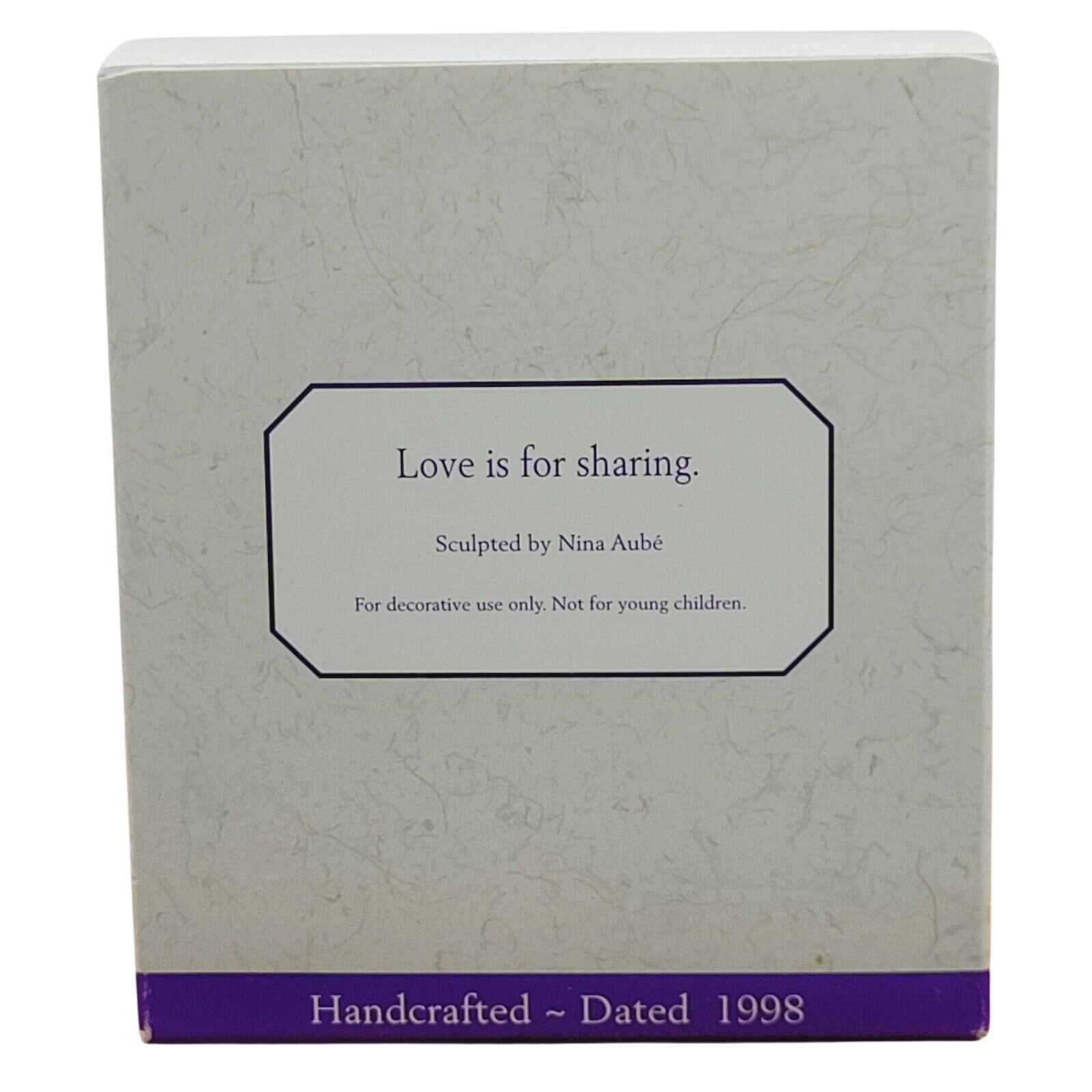 1998 Bashful Gift Hallmark Ornament (Love) QEO8446