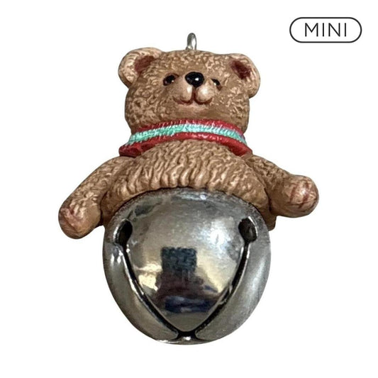1998 Bear Hallmark Ornament (Christmas Bell) QXM4196 Image1