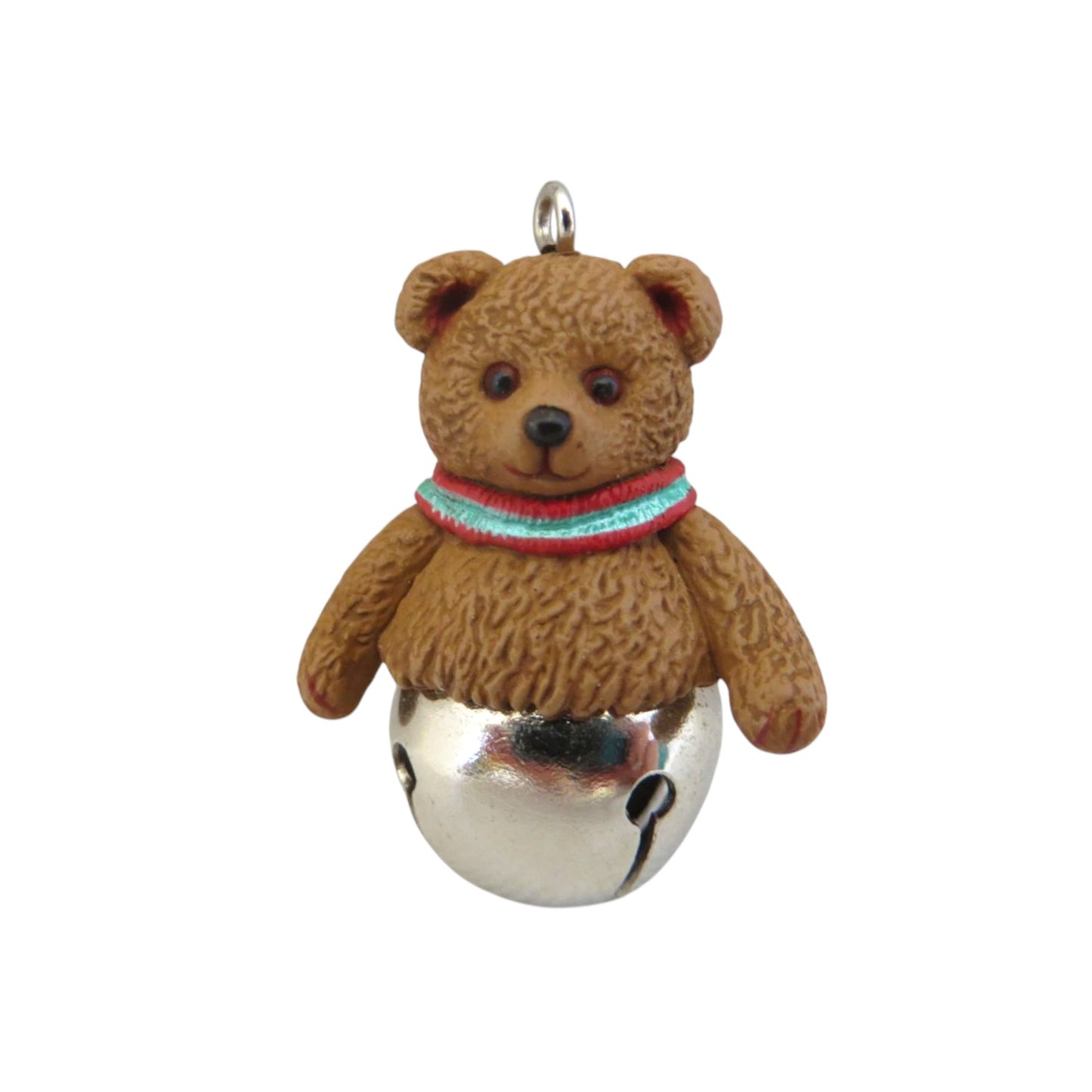 1998 Bear Hallmark Ornament (Christmas Bell) QXM4196 Image4