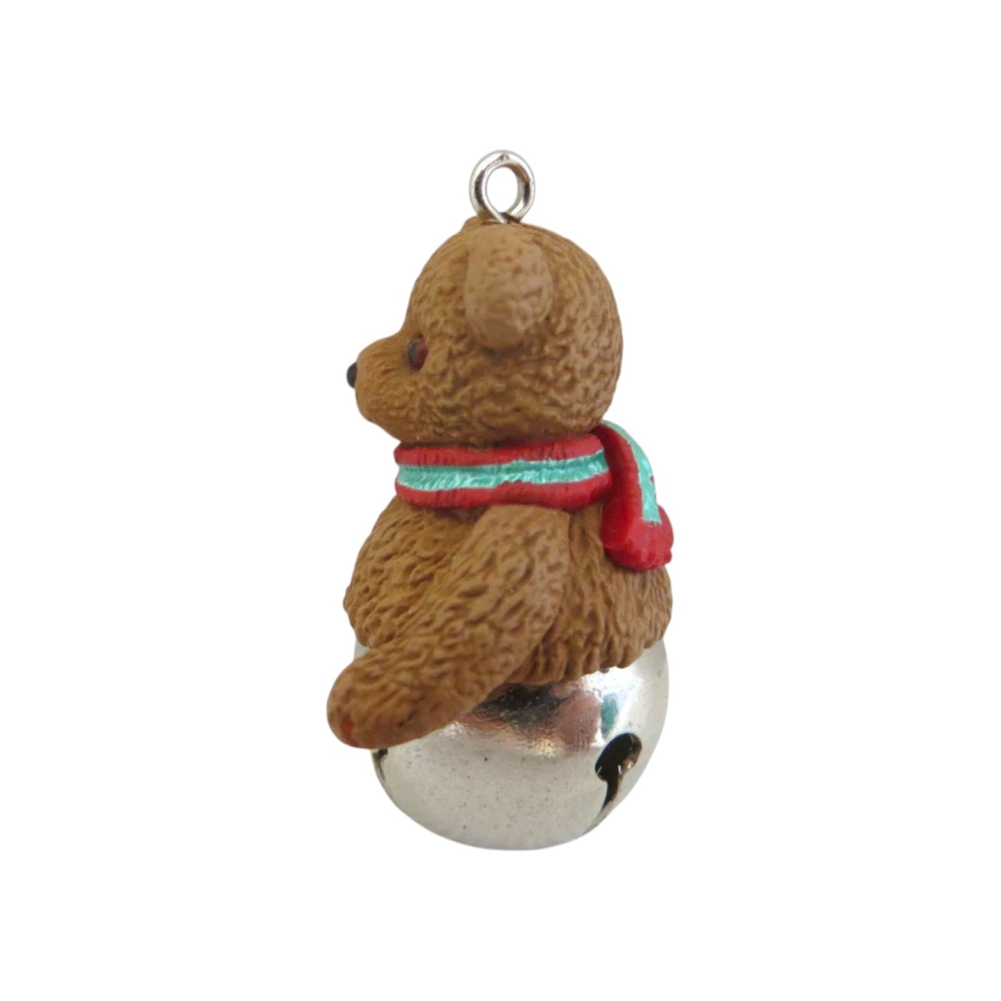 1998 Bear Hallmark Ornament (Christmas Bell) QXM4196 Image5