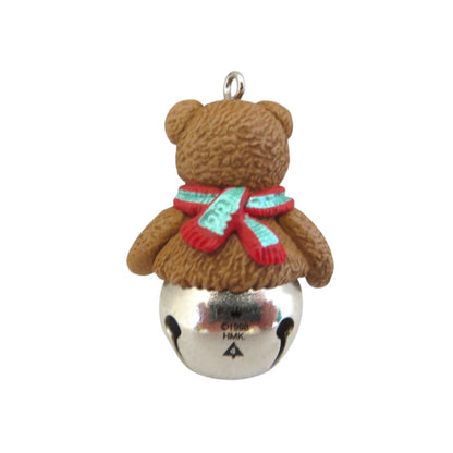 1998 Bear Hallmark Ornament (Christmas Bell) QXM4196 Image6