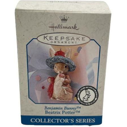 1998 Benjamin Bunny Hallmark Ornament (Beatrix Potter) QEO8383