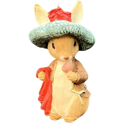 1998 Benjamin Bunny Hallmark Ornament (Beatrix Potter) QEO8383