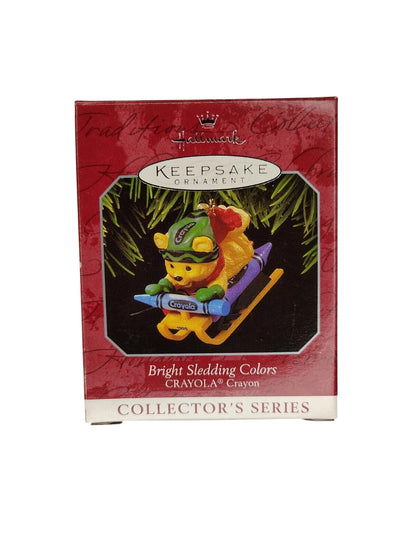 1998 Bright Sledding Colors Hallmark Ornament (Crayola) QX6166 Image2