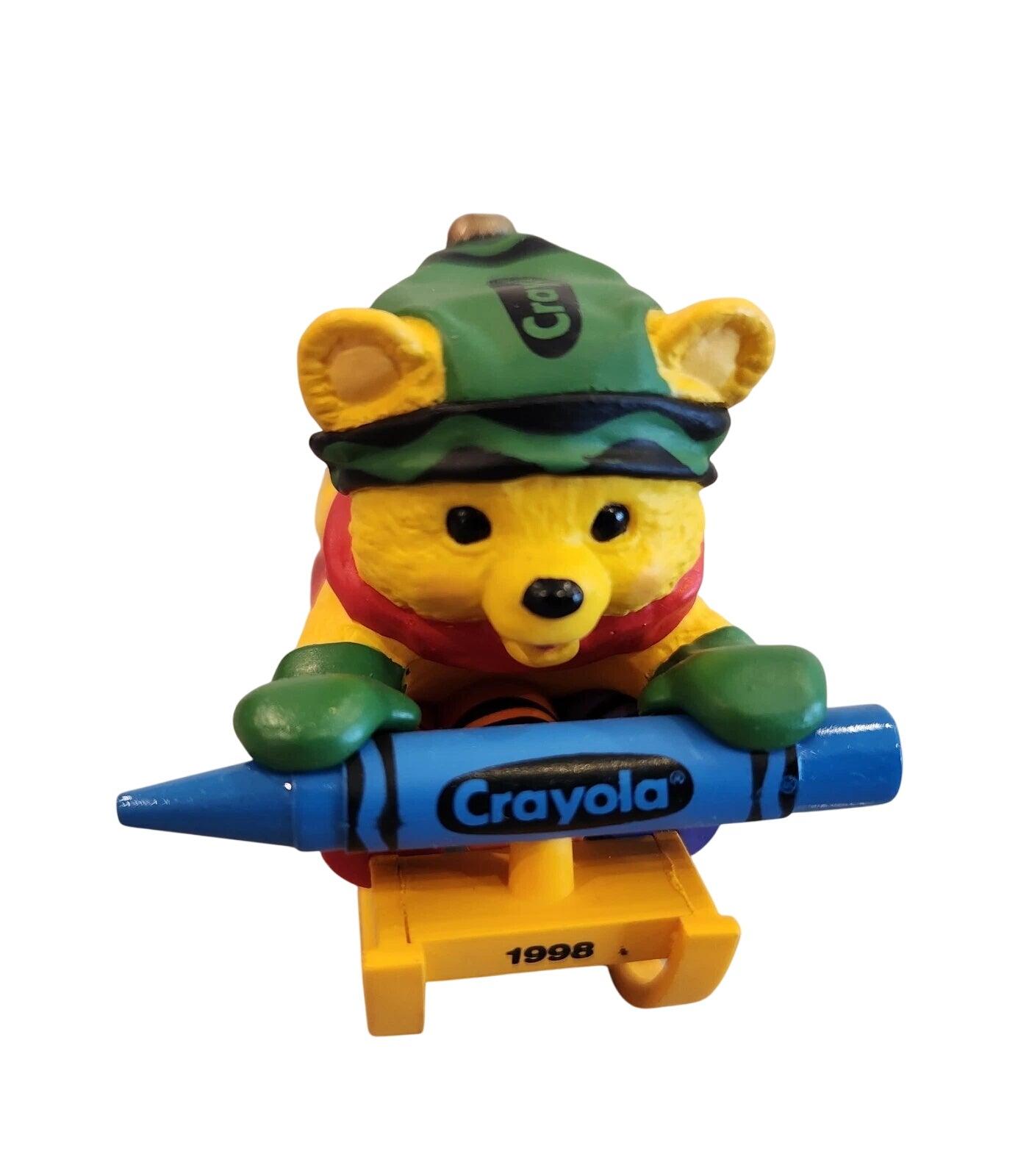 1998 Bright Sledding Colors Hallmark Ornament (Crayola) QX6166 Image3