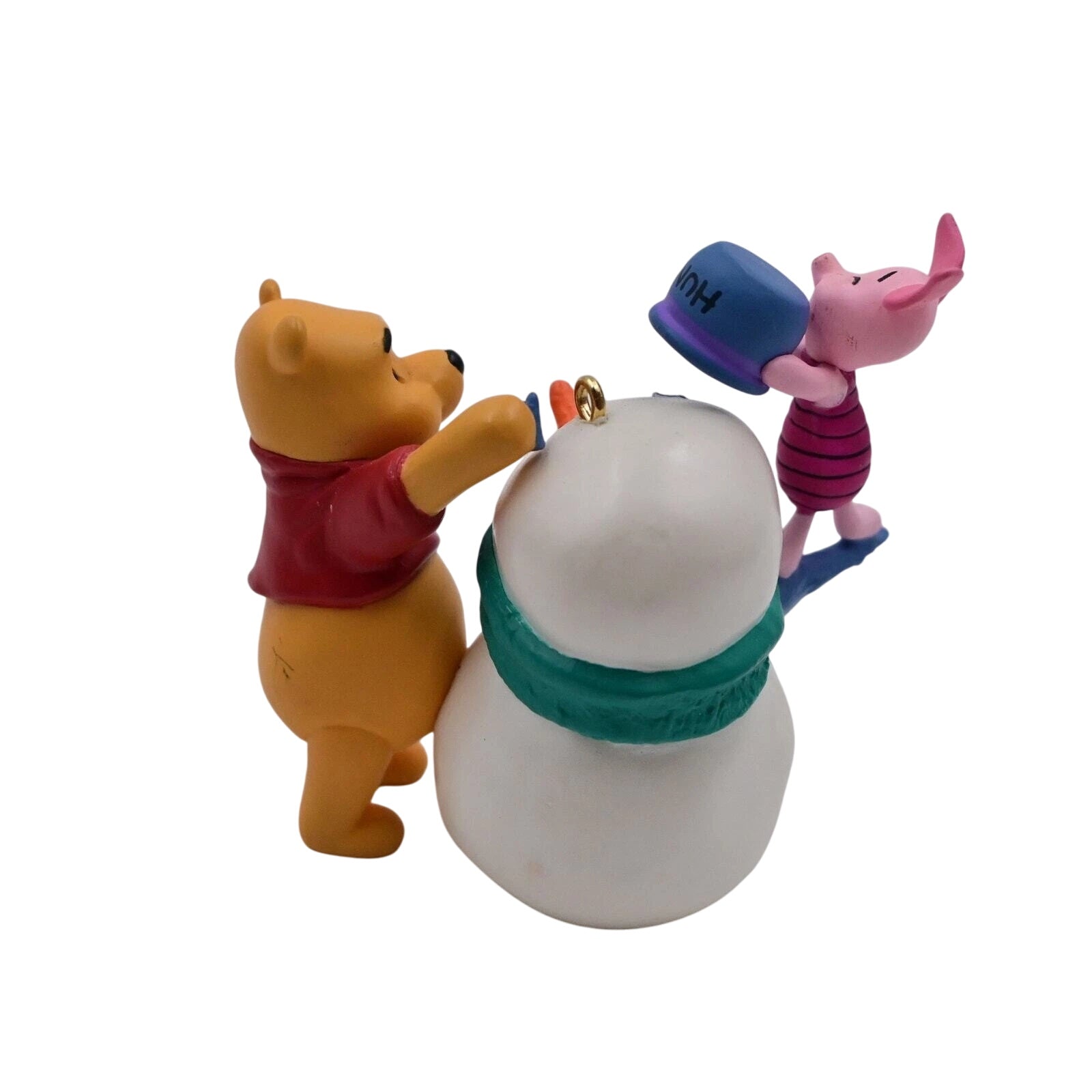 1998 Building a Snowman Hallmark Ornament (Winnie The Pooh) QXD4133 Image5