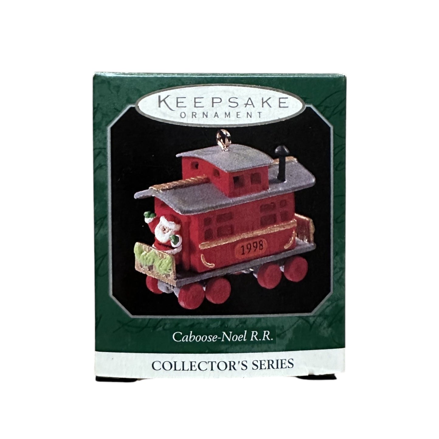 1998 Caboose Hallmark Ornament (Noel R.R.) QXM4216 Image2