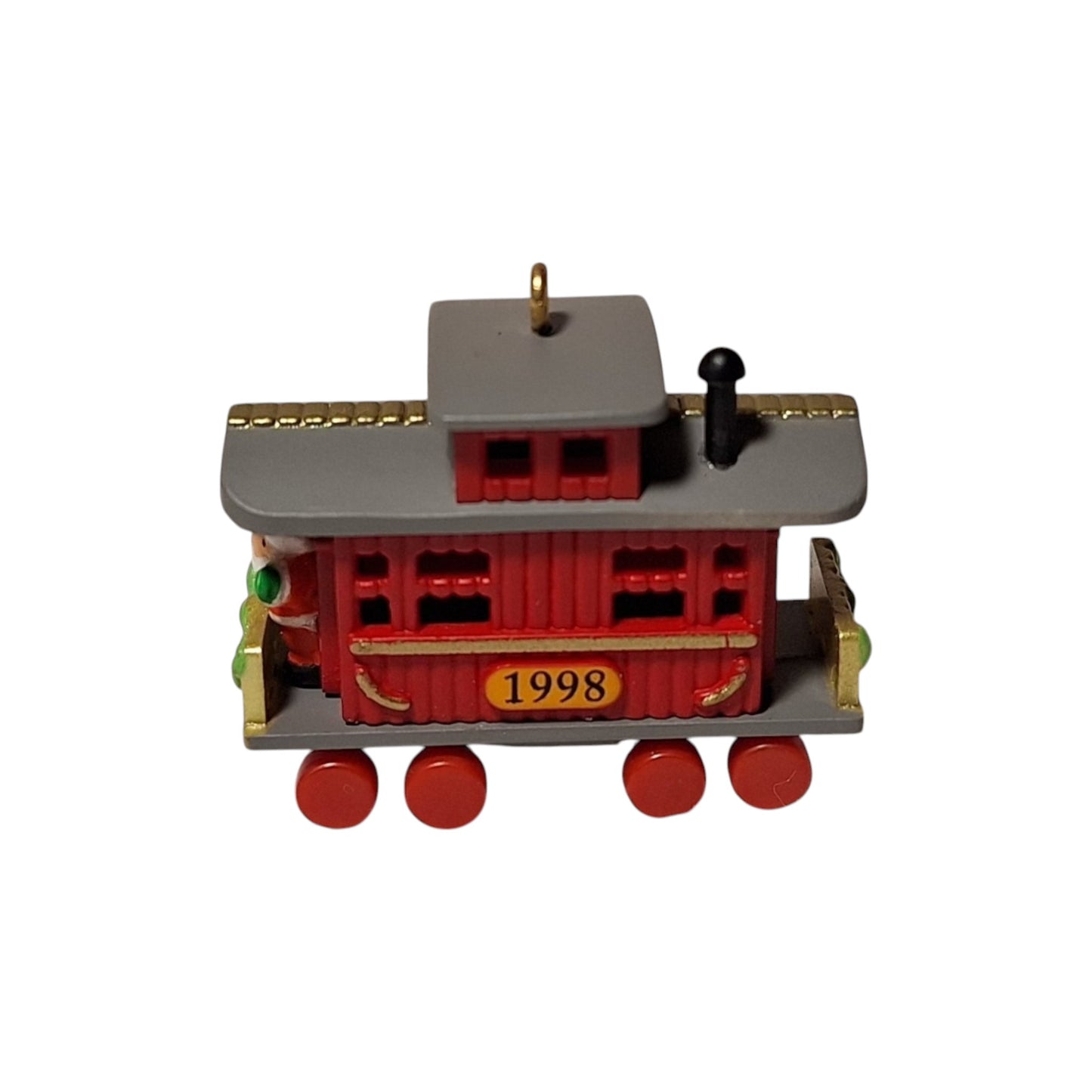 1998 Caboose Hallmark Ornament (Noel R.R.) QXM4216 Image7