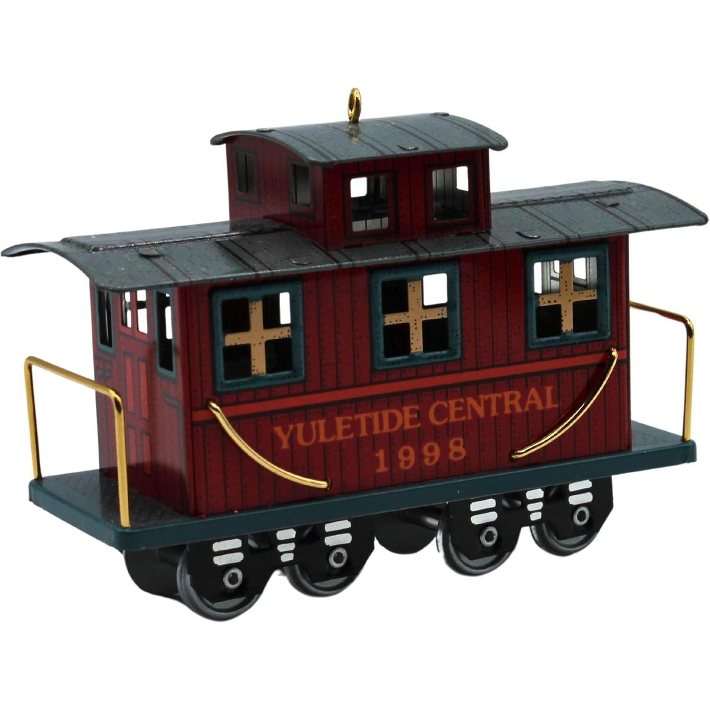 1998 Caboose Hallmark Ornament (Yuletide Central) QX6373