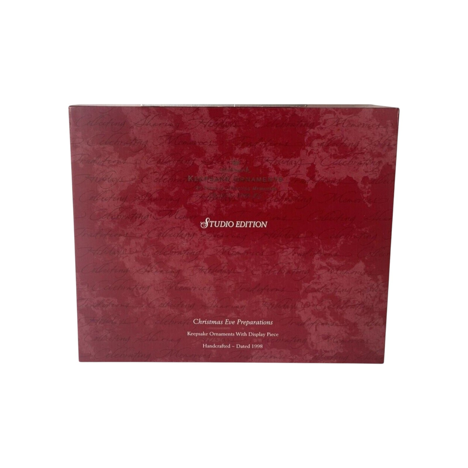 1998 Christmas Eve Preparations Hallmark Ornament (Studio Edition) QXC4506 Image2
