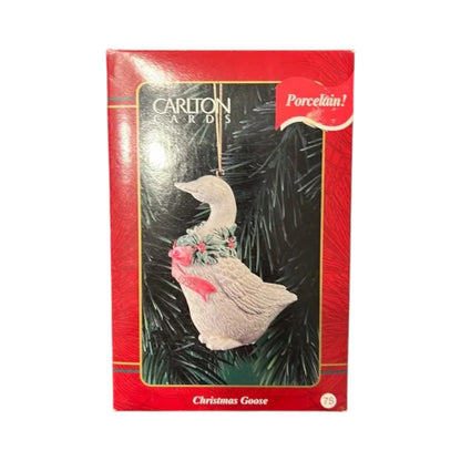 1998 Christmas Goose Carlton Cards Ornaments (Bird) CXOR-070W Image2