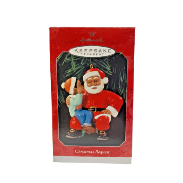 1998 Christmas Request Hallmark Ornament (Santa Claus) QX6193