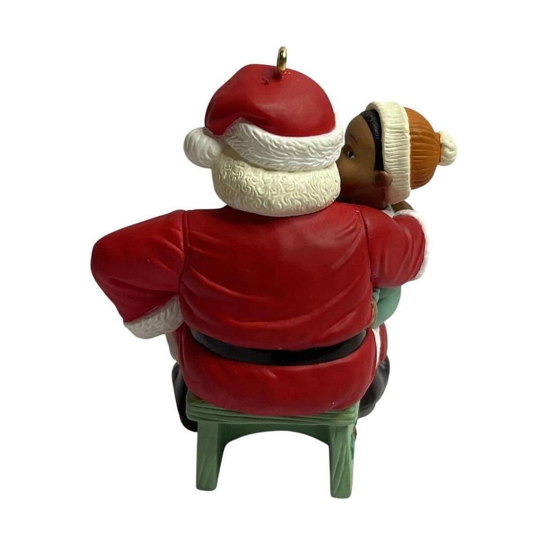 1998 Christmas Request Hallmark Ornament (Santa Claus) QX6193 Image5